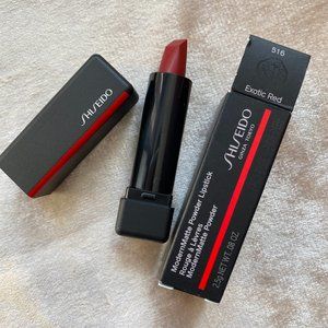 Shiseido Exotic Red Modern Matte Powder Lipstick BNIB